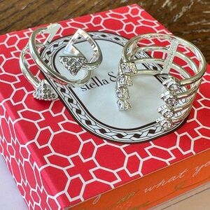 Stella & Dot Rings (S/M) - Arrow & Gemini Rings
